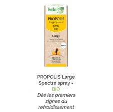 Herbalgem - PROPOLIS Large Spectre spray - BIO - 30 ml