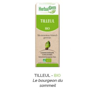 Herbalgem -  TILLEUL - BIO Le bourgeon du sommeil Gemmothérapie concentré - 30 ml