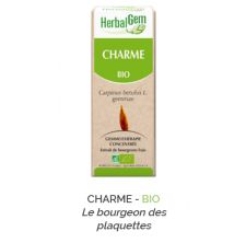 Herbalgem -  CHARME - BIO Le bourgeon des plaquettes Gemmothérapie concentré - 30 ml