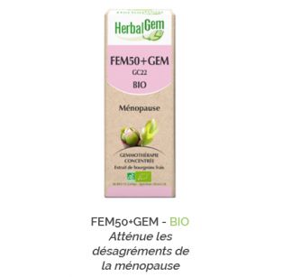 Herbalgem - FEM50+GEM - BIO - 30 ml