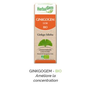 Herbalgem - GINKGOGEM - BIO - 30 ml
