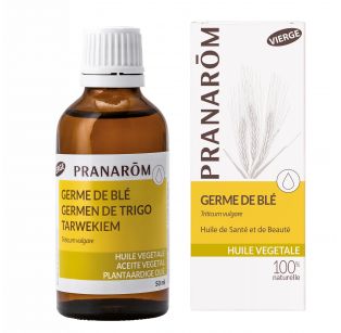 Pranarôm - Huile Végétale Vierge Germe de blé - Triticum vulgare - 50 ml