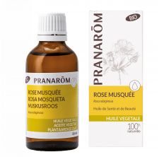 Pranarôm - Huile VégétaleBio - Rose musquée du Chili - Rosa rubiginosa - 50 ml