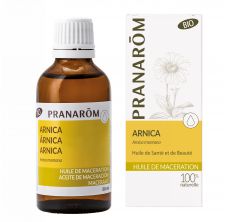 Pranarôm - Huile de macération Bio - Arnica - Arnica montana - 50 ml