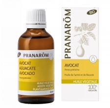 Pranarôm - Huile Végétale Bio - Avocat - Persea gratissima - 50 ml