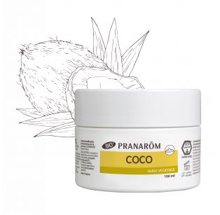 Pranarôm - Huile Végétale Vierge Coco - Cocos nucifera BIO - 100 ml