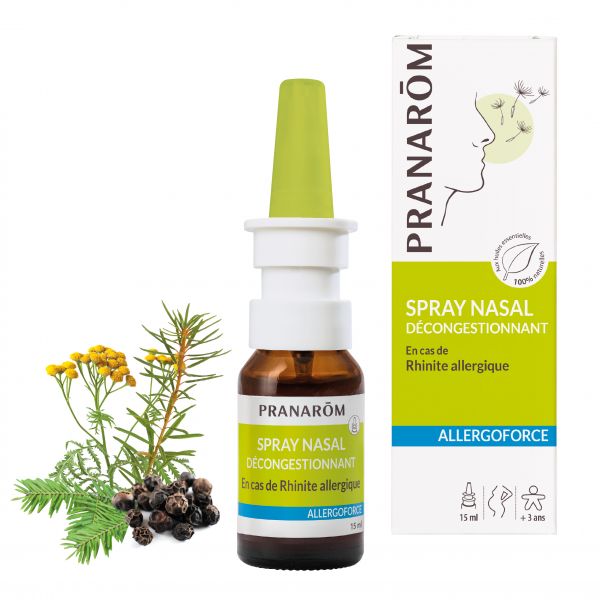 Pranarôm - Allergoforce Spray nasal - Anti-acariens - Spray de 15 ml