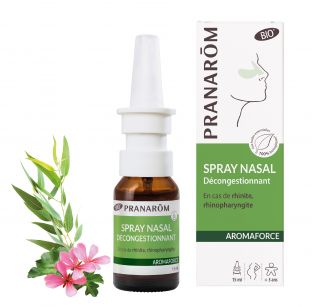 Pranarôm - Spray Aromaforce Nasal + Propolis - Flacon de 15 ml