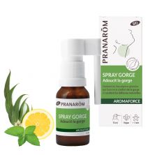 Pranarôm - Aromaforce Spray Gorge et Buccal - Flacon 15 ml