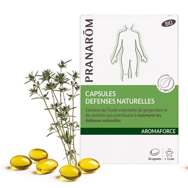 Pranarôm - Aromaforce Capsules Défenses Naturelles Bio - 30 capsules