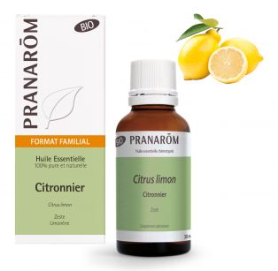 Pranarôm - Huile Essentielle Bio Citronnier - zeste - 30 ml