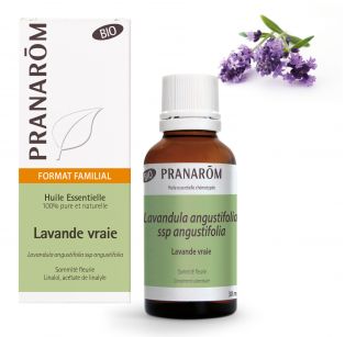 Pranarôm - Huile Essentielle Bio Lavande vraie - sommité fleurie - 30 ml