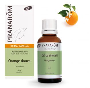 Pranarôm - Huile Essentielle Bio Orange douce - zeste - 30 ml