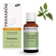 Pranarôm - Huile Essentielle Bio Ravintsara - feuille - 30 ml