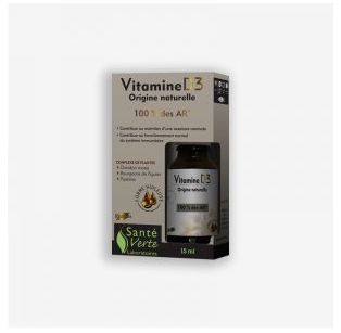 Santé Verte - VITAMINE D3 200UI - 15 ml